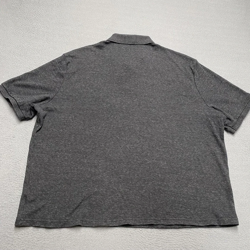 Polo Ralph Lauren Polo Shirt Mens 2XL‎ Gray Classic Fit 100% Cotton Jersey